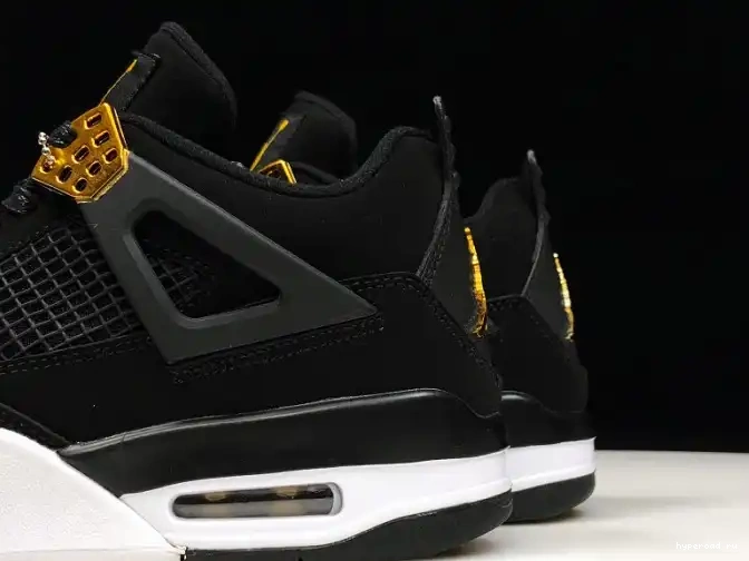 308497-032 Royalty Gold-White Jordan Black 4 Air Metallic 0416